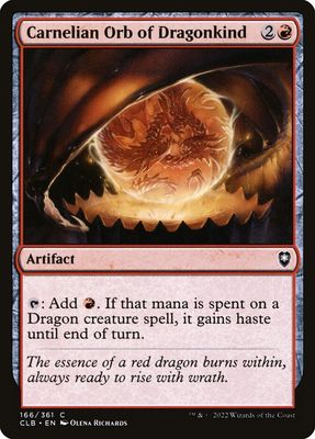 Carnelian Orb of Dragonkind CLB_166