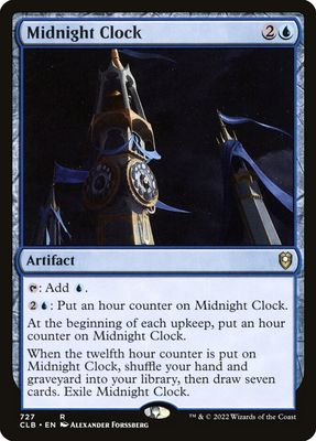 Midnight Clock CLB_727