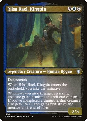 Rilsa Rael, Kingpin (Etched Foil) CLB_550