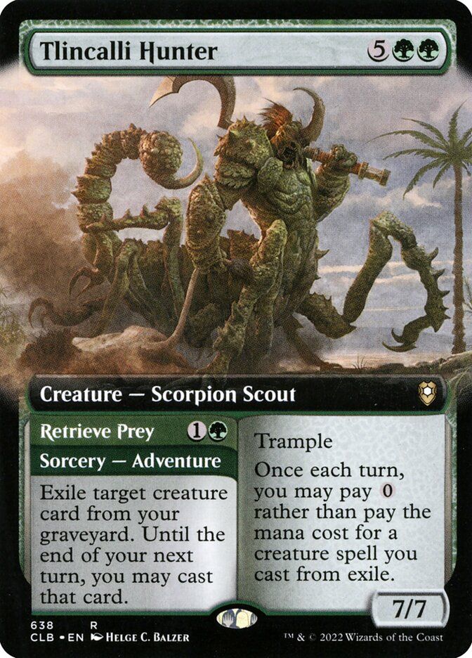 Tlincalli Hunter // Retrieve Prey CLB_638