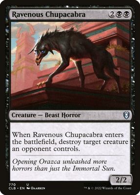 Ravenous Chupacabra CLB_770