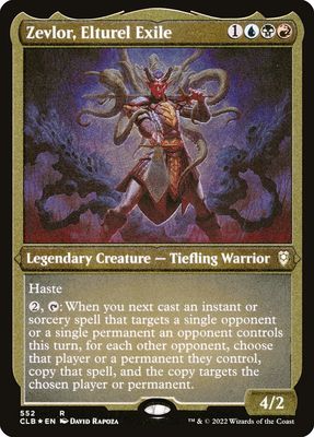 Zevlor, Elturel Exile (Etched Foil) CLB_552