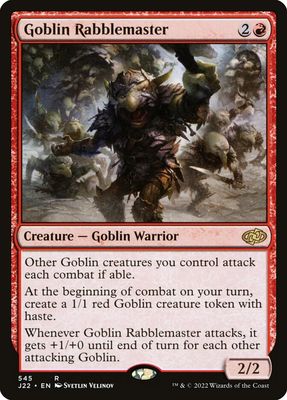 Goblin Rabblemaster J22_545
