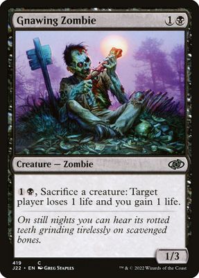 Gnawing Zombie J22_419