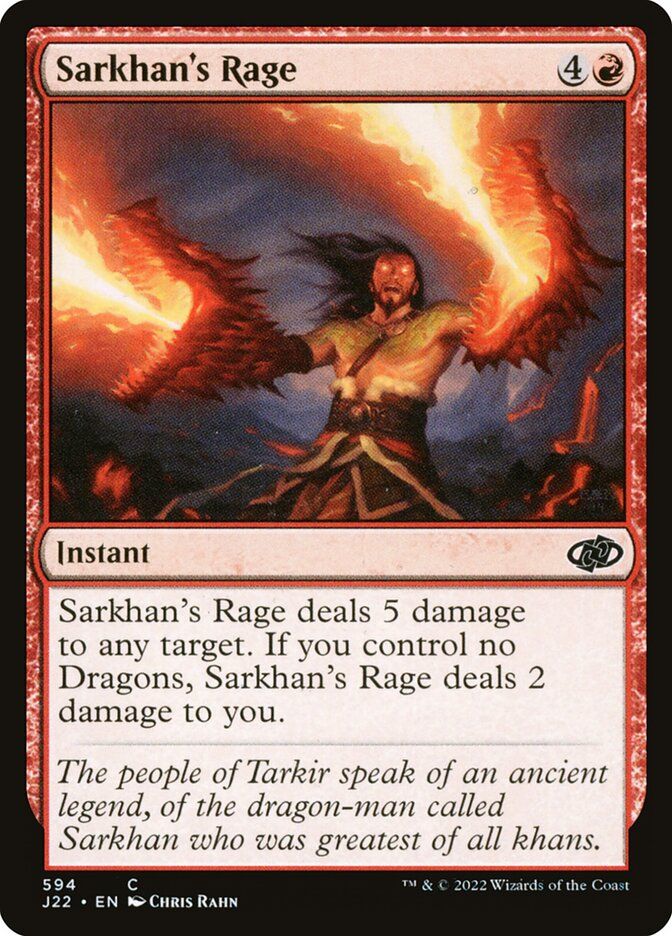 Sarkhan&#39;s Rage J22_594