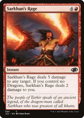 Sarkhan&#39;s Rage J22_594