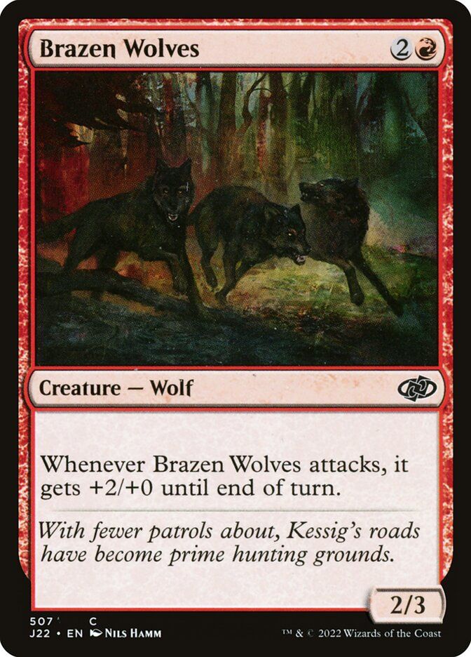 Brazen Wolves J22_507
