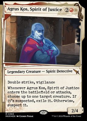 Agrus Kos, Spirit of Justice MKM_383
