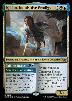 Kellan, Inquisitive Prodigy // Tail the Suspect MKM_212