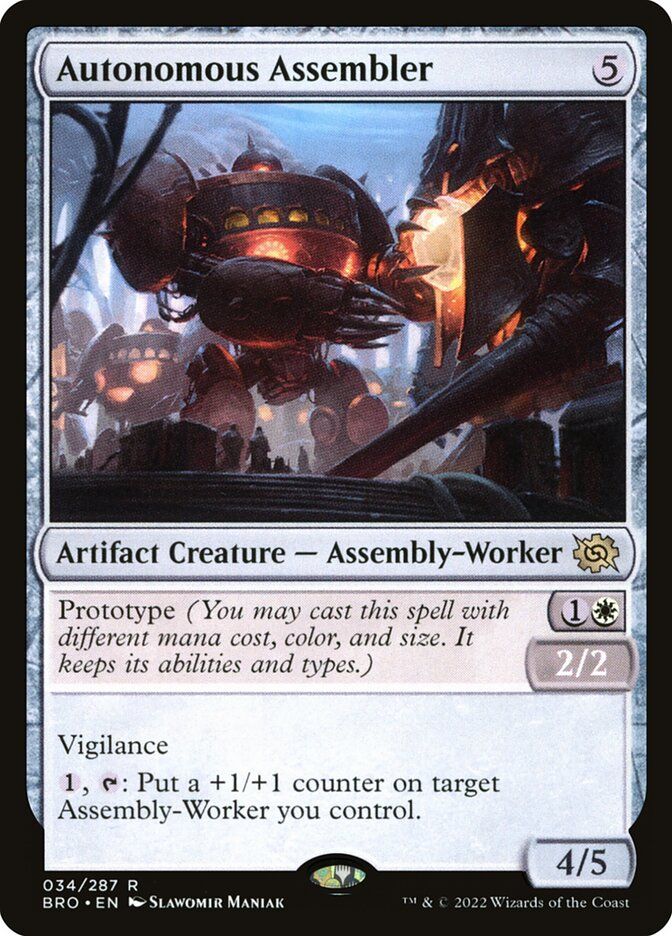 Autonomous Assembler BRO_34