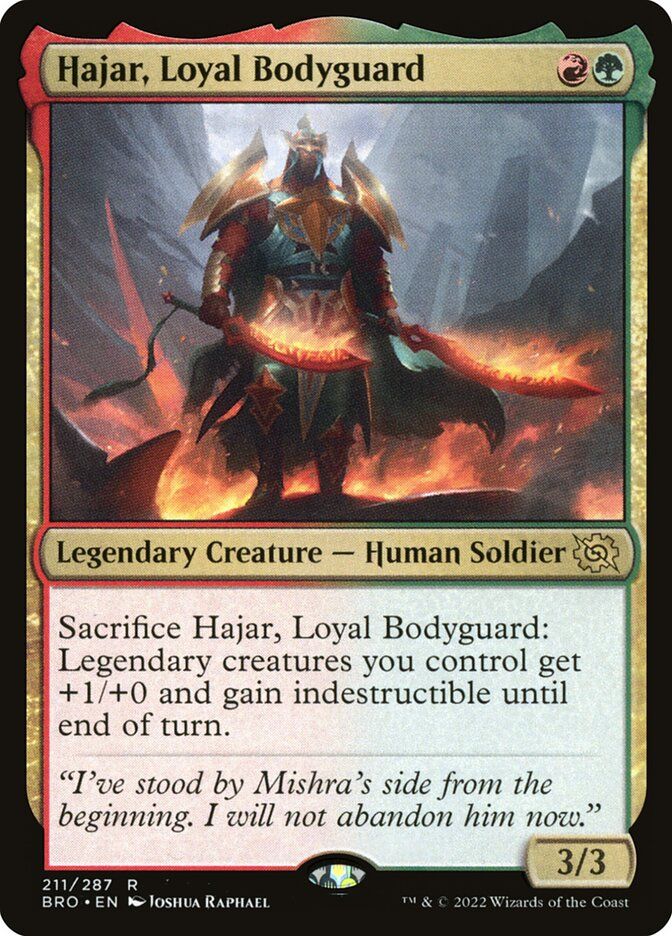 Hajar, Loyal Bodyguard BRO_211
