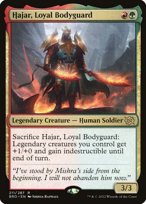 Hajar, Loyal Bodyguard BRO_211