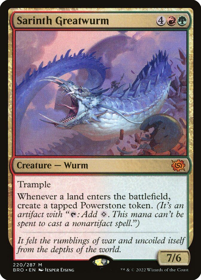 Sarinth Greatwurm BRO_220