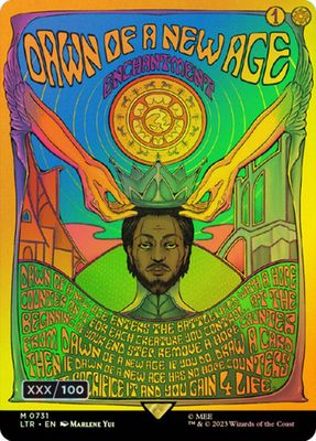 Dawn of a New Age (Foil) (Serialized) LTR_731z