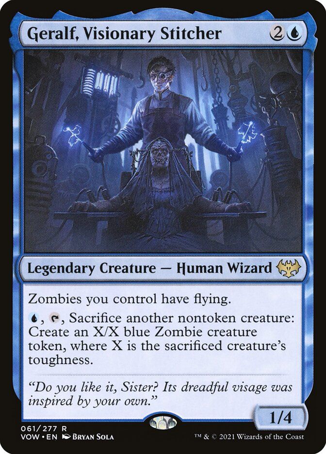Geralf, Visionary Stitcher VOW_61