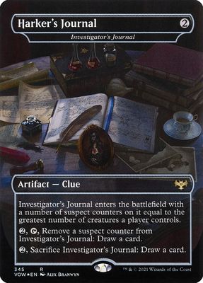 Investigator&#39;s Journal VOW_345