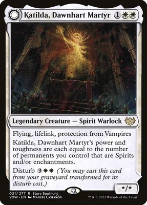 Katilda, Dawnhart Martyr // Katilda&#39;s Rising Dawn VOW_21