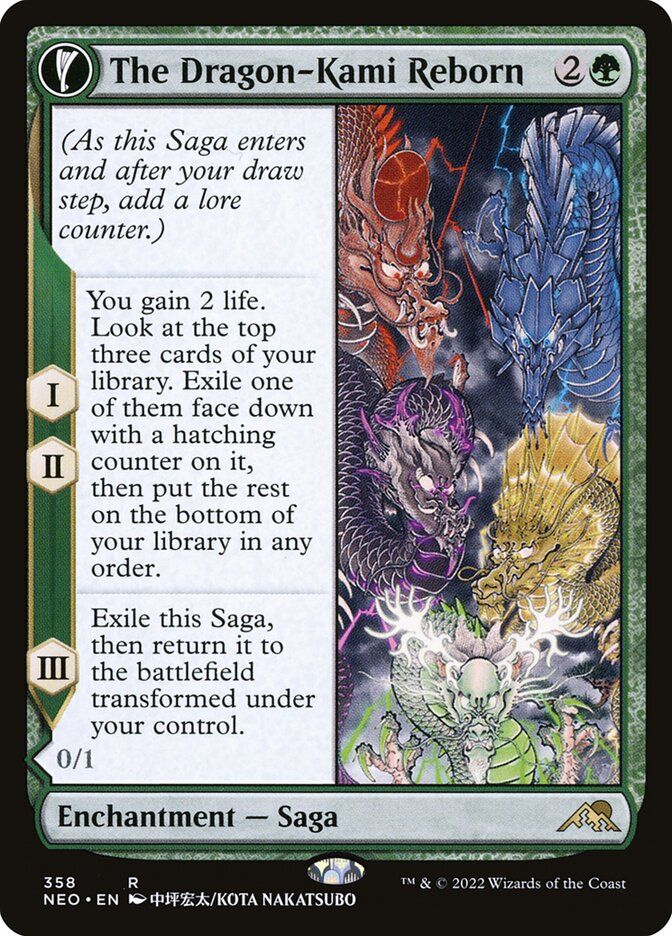 The Dragon-Kami Reborn // Dragon-Kami&#39;s Egg NEO_358