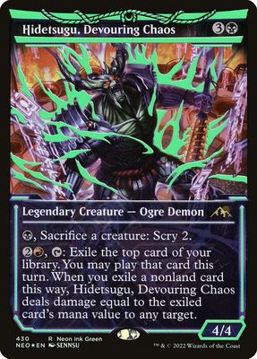 Hidetsugu, Devouring Chaos NEO_430