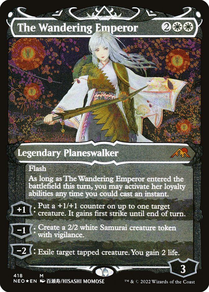The Wandering Emperor (Etched Foil) NEO_418