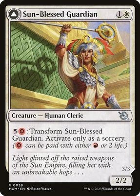 Sun-Blessed Guardian // Furnace-Blessed Conqueror MOM_38