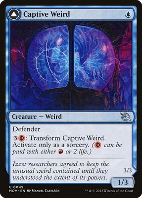 Captive Weird // Compleated Conjurer MOM_49