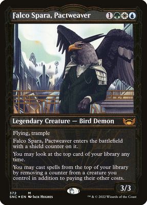 Falco Spara, Pactweaver (Gilded Foil) SNC_372