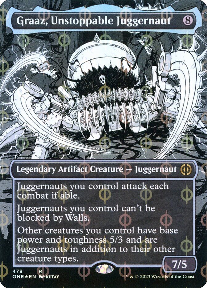 Graaz, Unstoppable Juggernaut (Compleat Foil) ONE_478