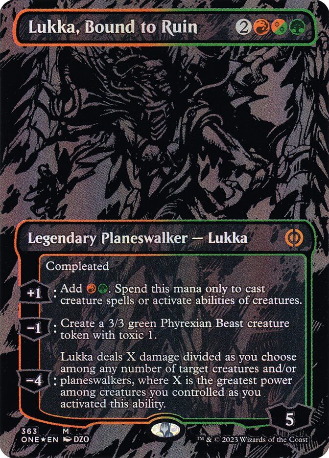 Lukka, Bound to Ruin (Oil Slick Foil) ONE_363