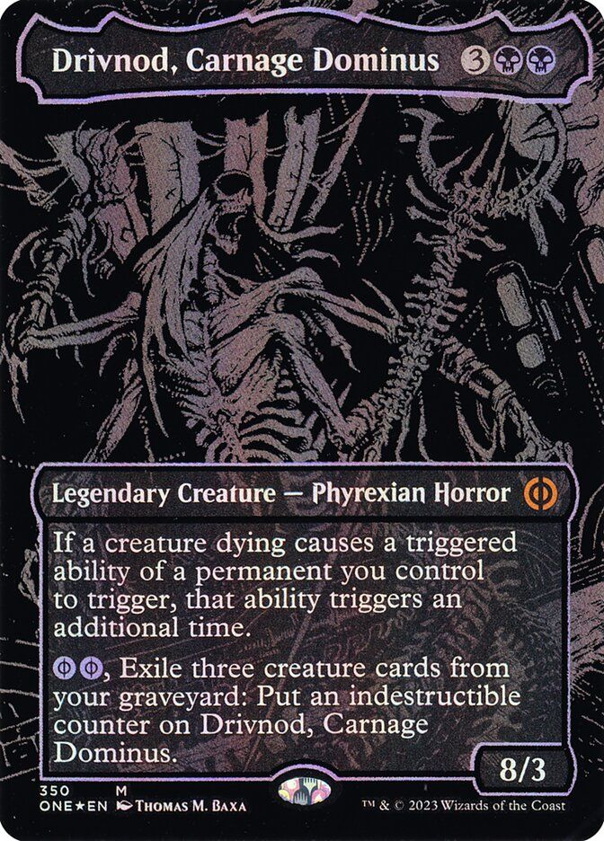Drivnod, Carnage Dominus (Oil Slick Foil) ONE_350
