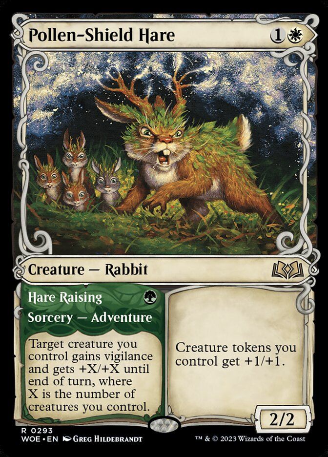 Pollen-Shield Hare // Hare Raising WOE_293