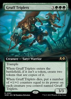 Gruff Triplets WOE_357