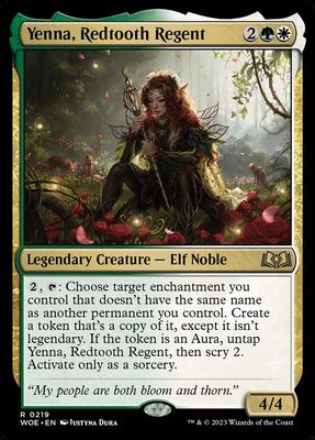 Yenna, Redtooth Regent WOE_219
