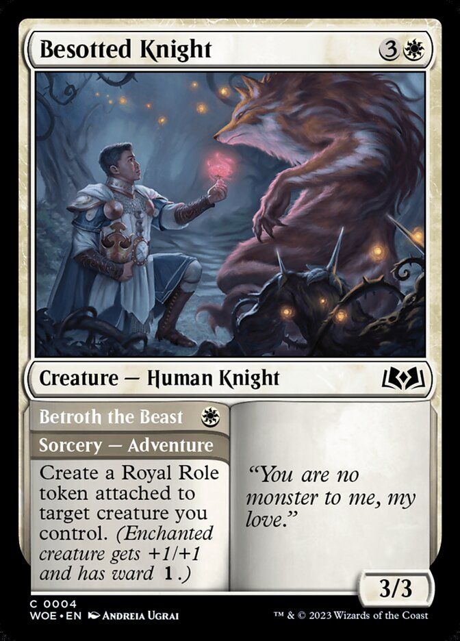Besotted Knight // Betroth the Beast WOE_4
