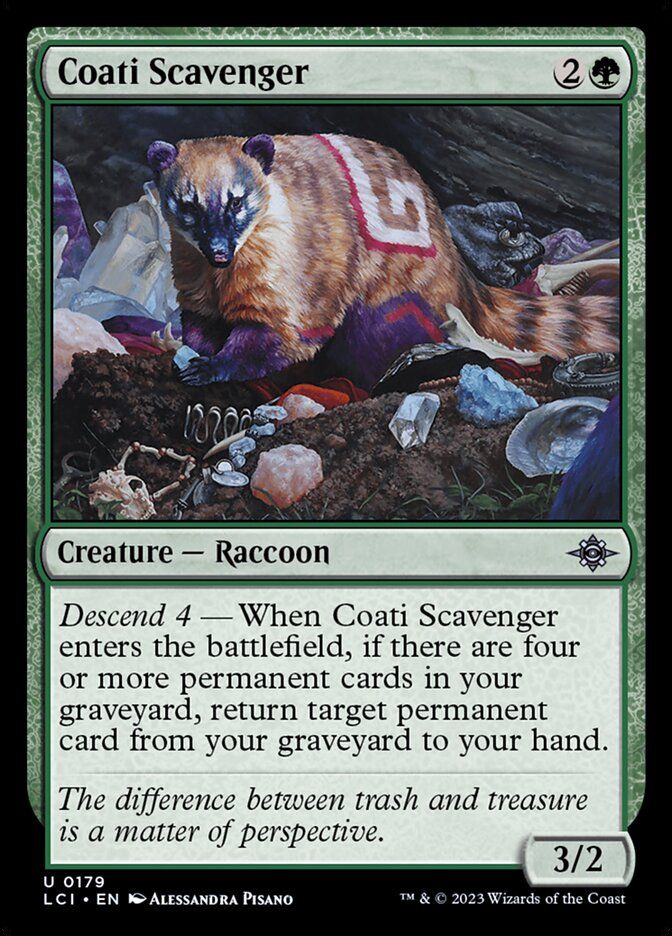 Coati Scavenger LCI_179