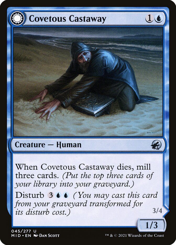 Covetous Castaway // Ghostly Castigator MID_45