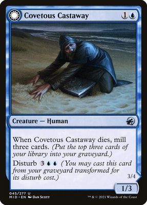 Covetous Castaway // Ghostly Castigator MID_45