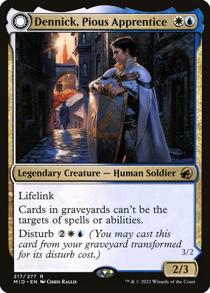 Dennick, Pious Apprentice // Dennick, Pious Apparition MID_217