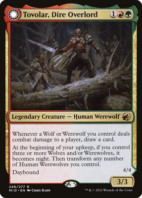 Tovolar, Dire Overlord // Tovolar, the Midnight Scourge MID_246