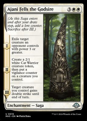 Ajani Fells the Godsire MH3_19