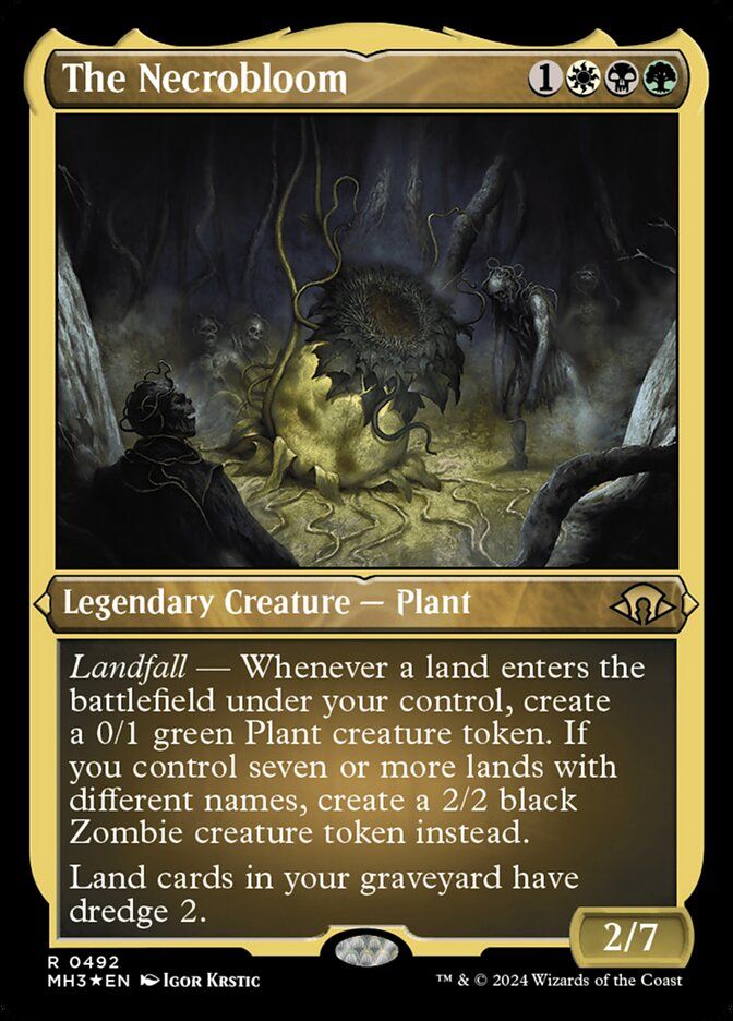 The Necrobloom (Etched Foil) MH3_492