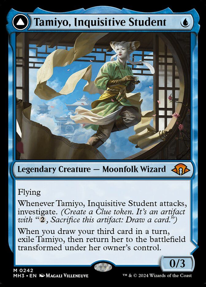 Tamiyo, Inquisitive Student // Tamiyo, Seasoned Scholar MH3_242