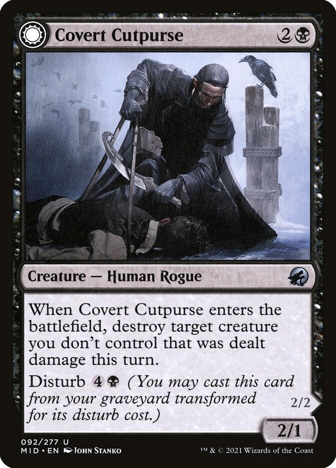 Covert Cutpurse // Covetous Geist MID_92