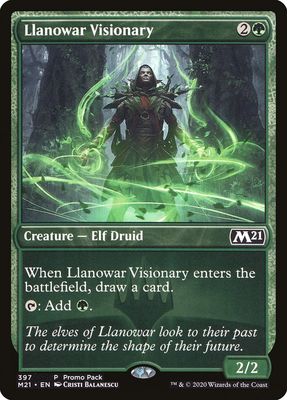 Llanowar Visionary M21_397