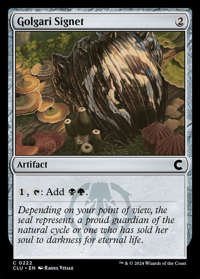 Golgari Signet CLU_222