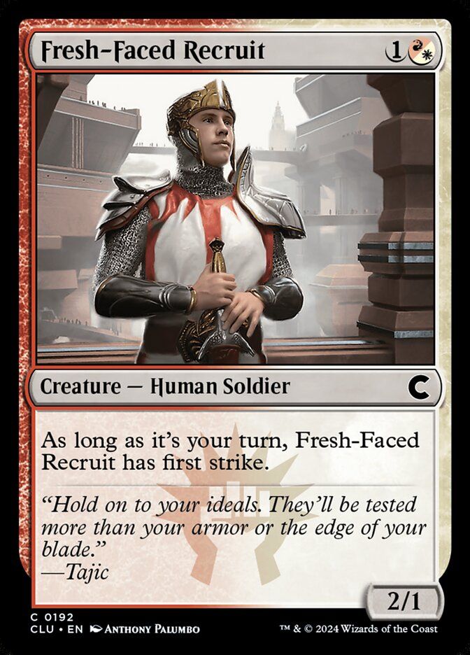 Fresh-Faced Recruit CLU_192