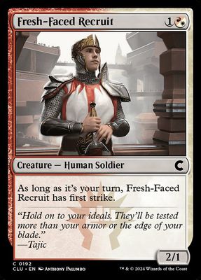 Fresh-Faced Recruit CLU_192