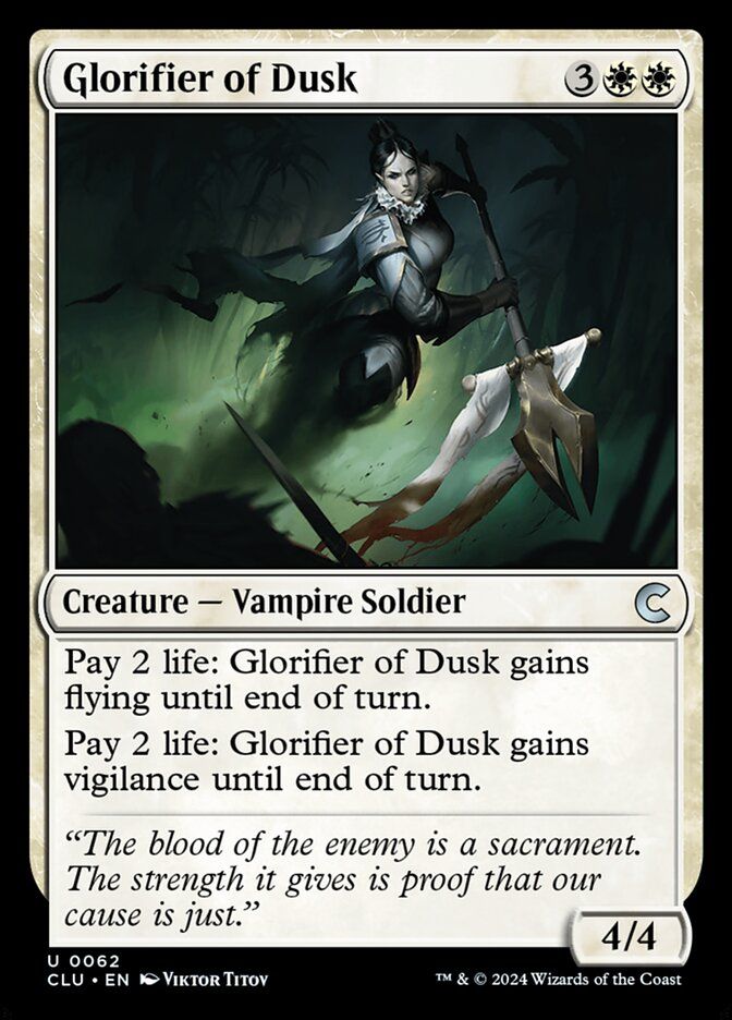 Glorifier of Dusk CLU_62