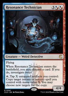 Resonance Technician CLU_41
