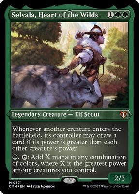 Selvala, Heart of the Wilds CMM_571